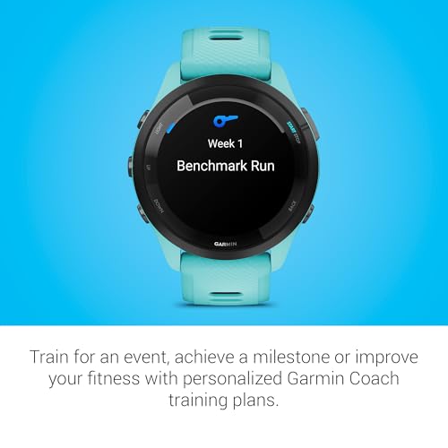 Garmin Forerunner 265 Running Smartwatch, Colorful AMOLED Display, Training Metrics and Recovery Insights