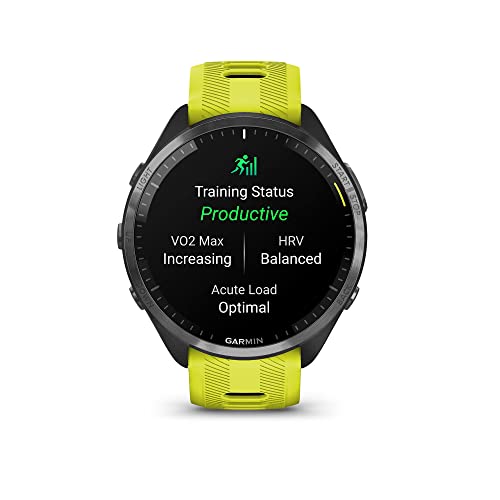Garmin Forerunner® 965 Running Smartwatch, Colorful AMOLED Display, Training Metrics and Recovery Insights