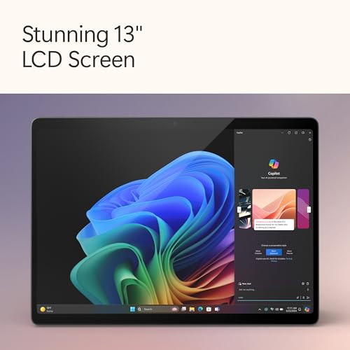 Microsoft Surface Pro 2-in-1 Laptop/Tablet (2024), Windows 11 Copilot+ PC