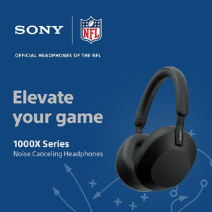 Sony WH-1000XM5 Premium Noise Cancelling Wireless Headphones, Black