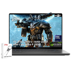ASUS ROG Strix G16 (2025) Gaming Laptop, 16” ROG Nebula Display 16:10 2.5K 240Hz/3ms, NVIDIA® GeForce RTX™ 5070 Ti GPU, Intel® Core™ Ultra 9 275HX Processor, 32GB DDR5, 1TB SSD, Wi-Fi 7, Win11 Home