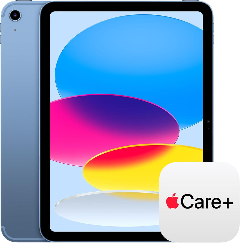 Apple iPad 11-inch: A16 chip, 11-inch Model, Liquid Retina Display, 128GB, Wi-Fi 6, 12MP Front/12MP Back Camera, Touch ID, All-Day Battery Life — Blue