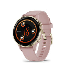 Garmin Venu 3 Silver Stainless Steel Bezel AMOLED Touchscreen Display Smart Watch