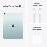 Apple iPad Air 13-inch (M4): Liquid Retina Display, 512GB, 12MP Front/Back Camera, Wi-Fi 7 with Apple N1, Touch ID, All-Day Battery Life — Blue