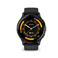 Garmin Venu 3 Silver Stainless Steel Bezel AMOLED Touchscreen Display Smart Watch
