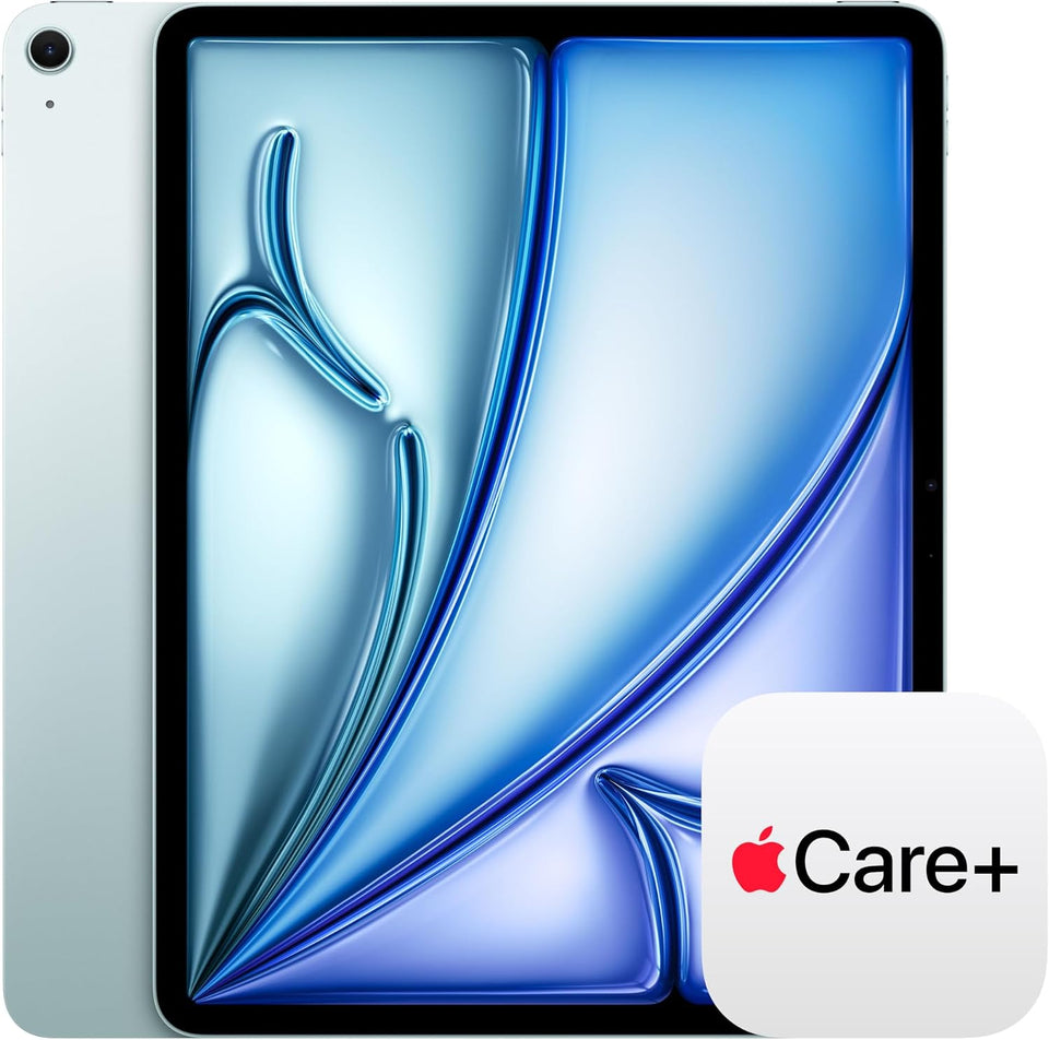 Apple iPad Air 13-inch (M4): Liquid Retina Display, 512GB, 12MP Front/Back Camera, Wi-Fi 7 with Apple N1, Touch ID, All-Day Battery Life — Blue