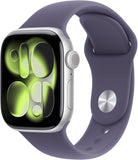 Apple Watch Series 11 [GPS 42mm] Smartwatch with Rose Gold Aluminum Case with Light Blush Sport Band - S/M. Sleep Score, Fitness Tracker, Health Monitoring, Always-On Display, Water Resistant