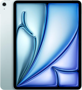 Apple iPad Air 13-inch (M4): Liquid Retina Display, 512GB, 12MP Front/Back Camera, Wi-Fi 7 with Apple N1, Touch ID, All-Day Battery Life — Blue