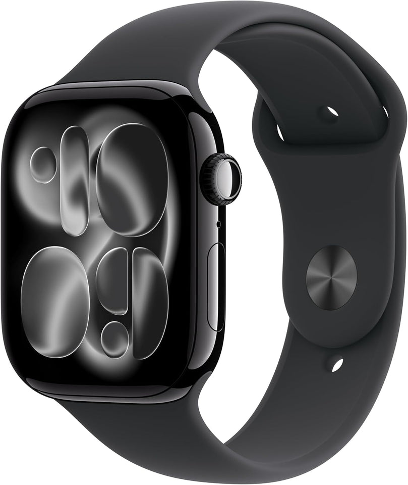 Apple Watch Series 11 [GPS 42mm] Smartwatch with Rose Gold Aluminum Case with Light Blush Sport Band - S/M. Sleep Score, Fitness Tracker, Health Monitoring, Always-On Display, Water Resistant