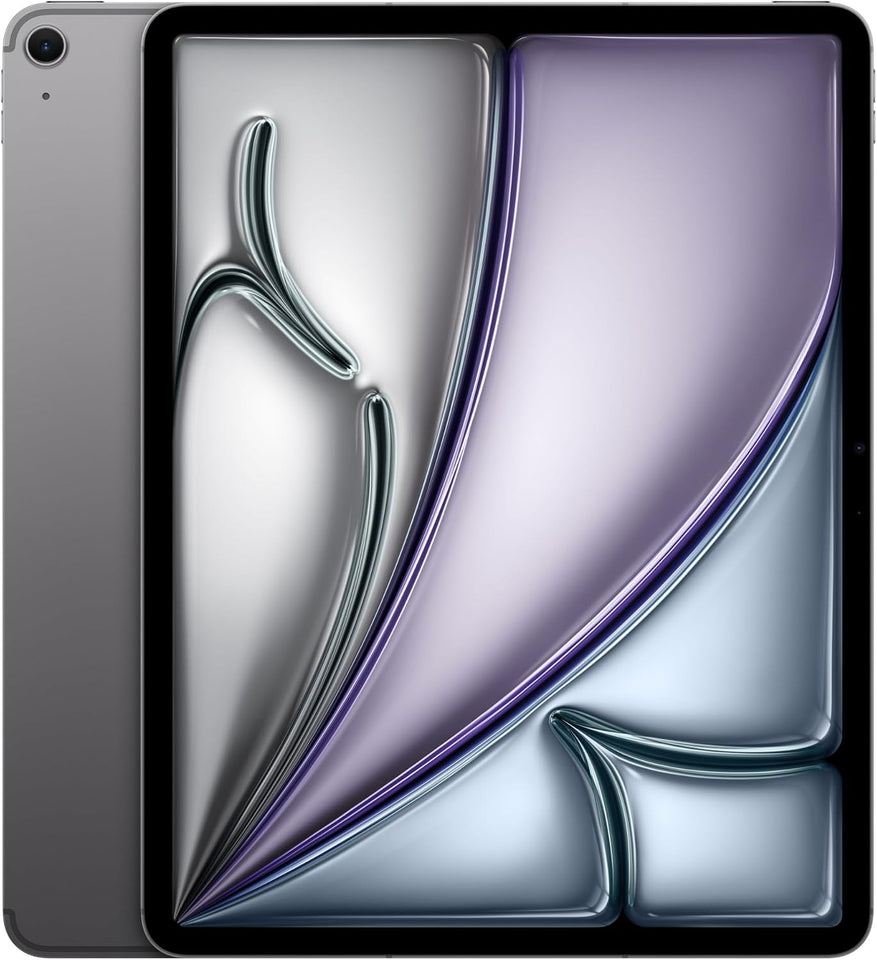 Apple iPad Air 13-inch (M4): Liquid Retina Display, 512GB, 12MP Front/Back Camera, Wi-Fi 7 with Apple N1, Touch ID, All-Day Battery Life — Blue