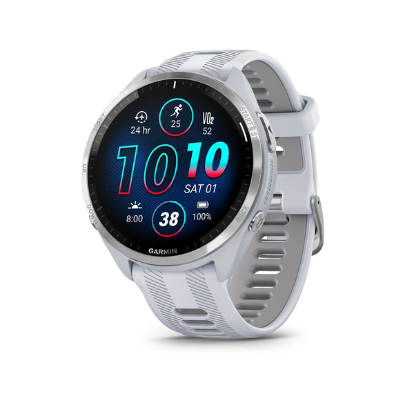 Garmin Forerunner® 965 Running Smartwatch, Colorful AMOLED Display, Training Metrics and Recovery Insights