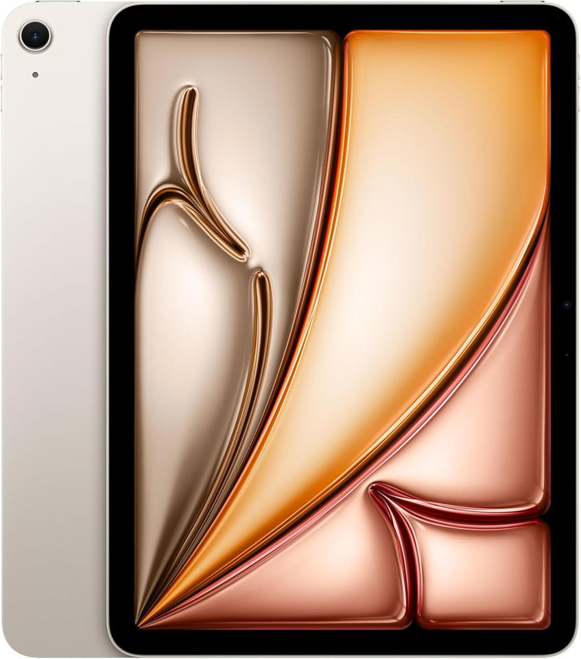 Apple iPad Air 11-inch (M4): Liquid Retina Display, 128GB, 12MP Front/Back Camera, Wi-Fi 7 with Apple N1, Touch ID, All-Day Battery Life — Space Gray