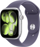 Apple Watch Series 11 [GPS 42mm] Smartwatch with Rose Gold Aluminum Case with Light Blush Sport Band - S/M. Sleep Score, Fitness Tracker, Health Monitoring, Always-On Display, Water Resistant