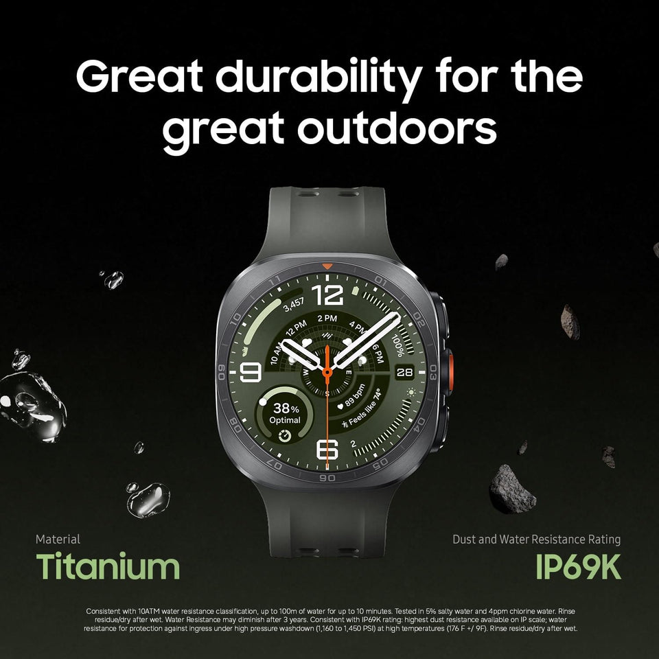 Samsung Galaxy Watch Ultra2, Titanium Gray, 47mm LTE Smartwatch