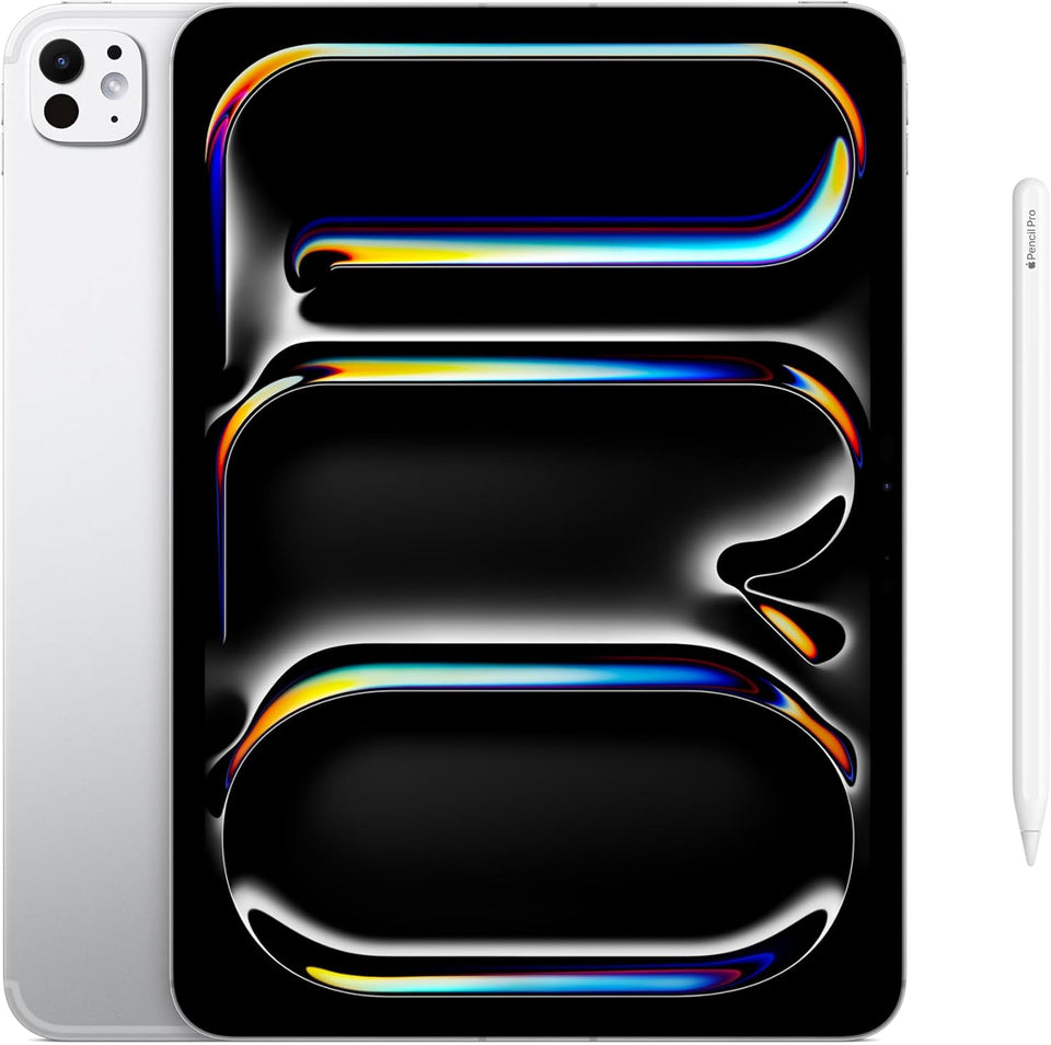 Apple iPad Pro 11-inch (M5): Ultra Retina XDR Display, 256GB, Landscape 12MP Front Camera/12MP Back Camera, LiDAR Scanner, Wi-Fi 7 with Apple N1, Face ID, All-Day Battery Life — Space Black