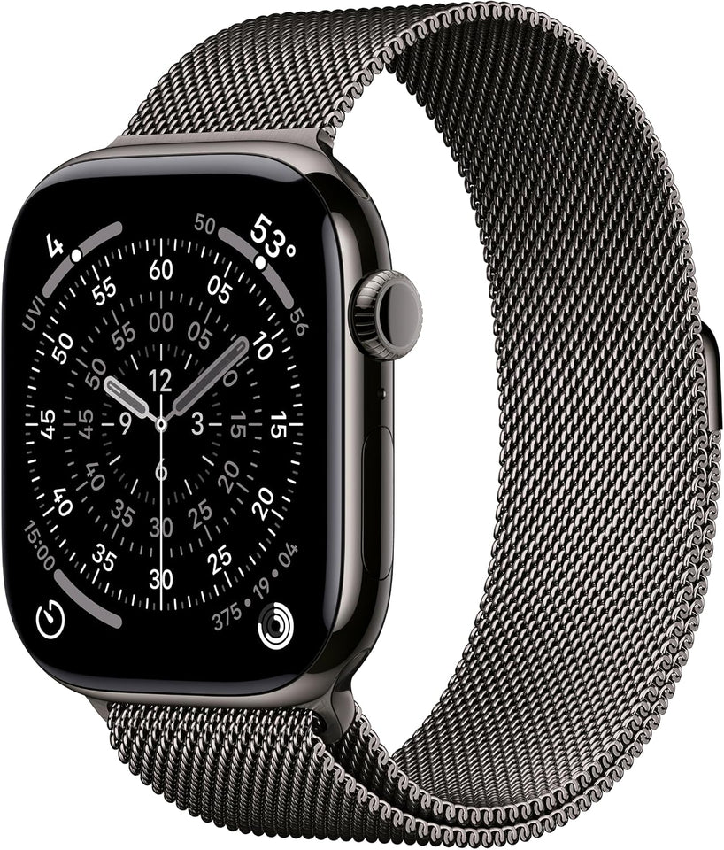 Apple Watch Series 11 [GPS 42mm] Smartwatch with Rose Gold Aluminum Case with Light Blush Sport Band - S/M. Sleep Score, Fitness Tracker, Health Monitoring, Always-On Display, Water Resistant