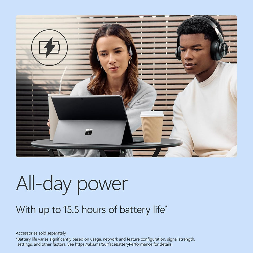 Microsoft Surface Pro (2026), 13-inch Premium Performance 2-in-1 Laptop, Snapdragon X2 Plus Processor, Touchscreen Display, 16GB RAM, 512GB SSD Storage, Windows 11 Copilot+ PC Built for AI, Black