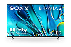 Sony 43-Inch Class 4K Ultra HD BRAVIA 3 LED Smart TV with Google TV, Dolby Vision HDR, and Exclusive Features for PlayStation®5