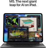 Apple iPad Pro 11-inch (M5): Ultra Retina XDR Display, 256GB, Landscape 12MP Front Camera/12MP Back Camera, LiDAR Scanner, Wi-Fi 7 with Apple N1, Face ID, All-Day Battery Life — Space Black